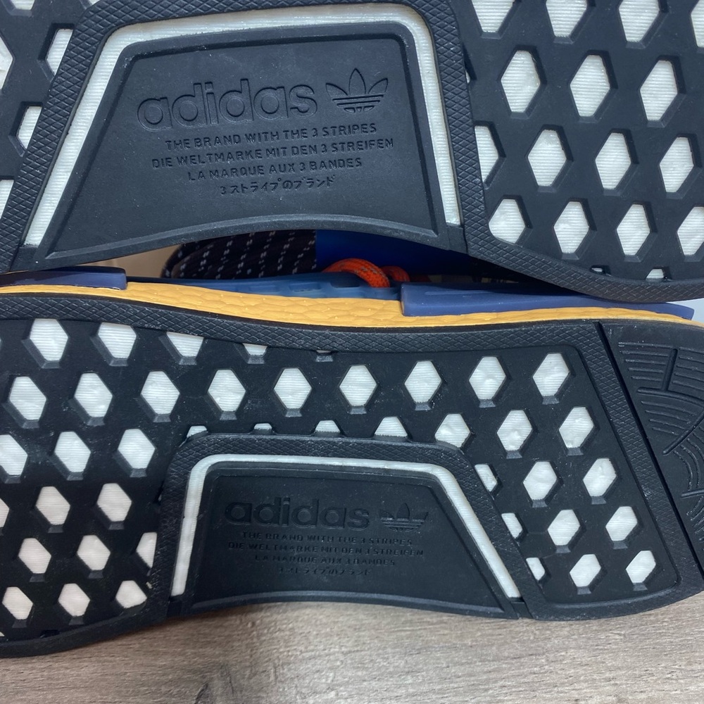Adidas Originals Pharrell Williams  NMD HU Animal Print Cheetah 12 no box - Picture 15 of 16